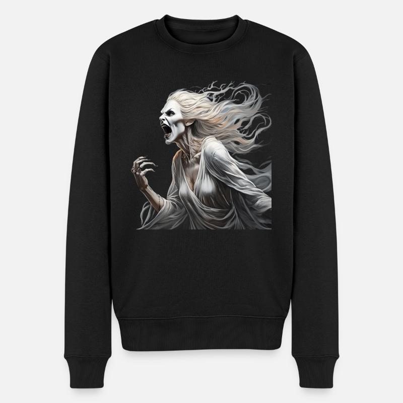 Gruseliges Halloween-partykostüm Banshee - Pull Premium bio Homme - noir