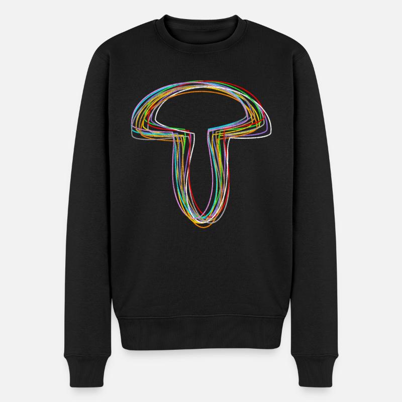 Champignon - Pull Premium bio Homme - noir