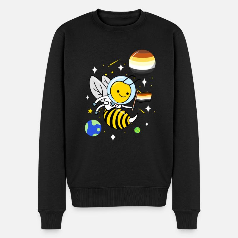 Wasp Astronaute Gay Bear Pride - Pull Premium bio Homme - noir