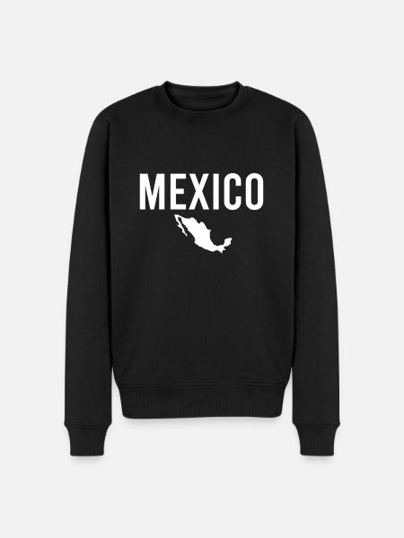 Mexico Map Mexican Mexicans - Men's Premium Organic Jumper - black