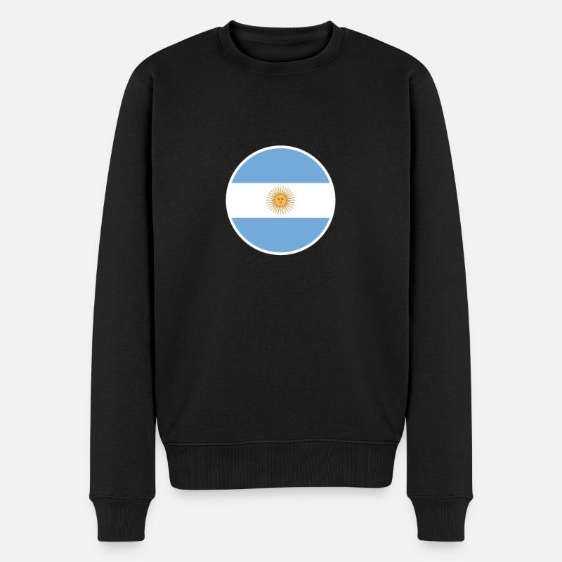Argentine Drapeau argentin Argentine - Pull Premium bio Homme - noir