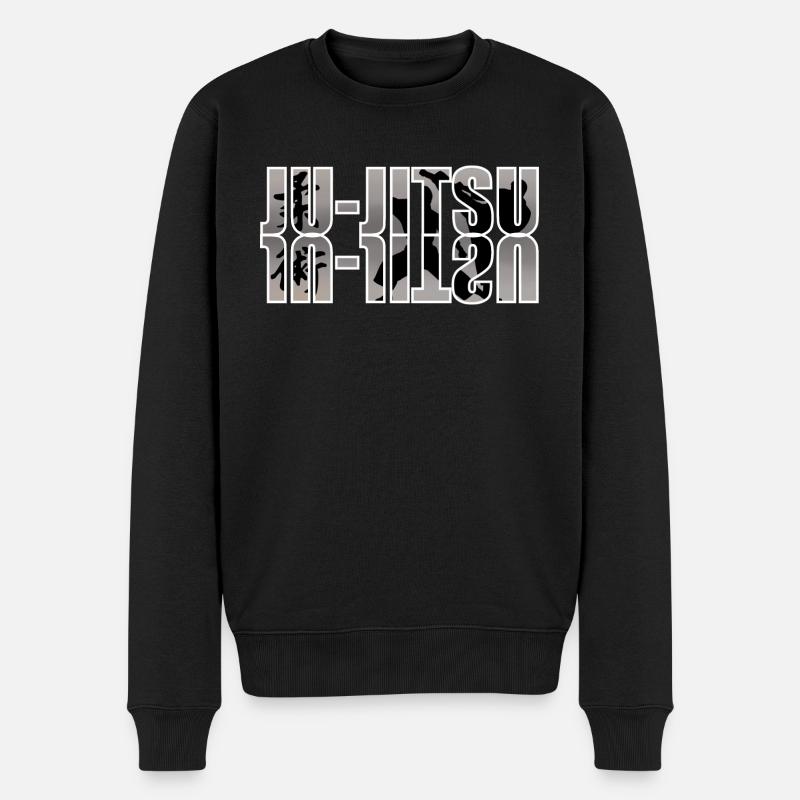 Ju Jitsu Ju-Jutsu Jiu-Jitsu - Pull Premium bio Homme - noir