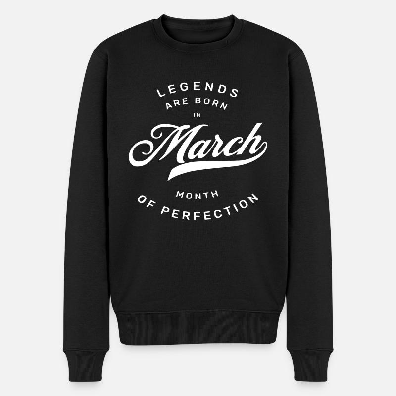 ANNIVERSAIRE MARS - Pull Premium bio Homme - noir