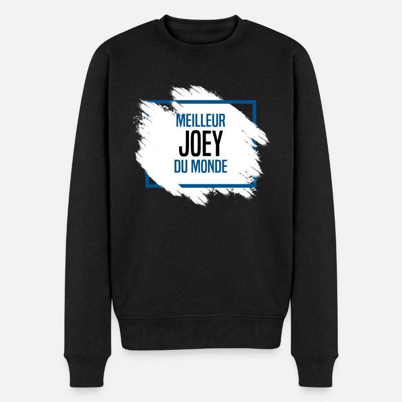 Joey - Pull Premium bio Homme - noir