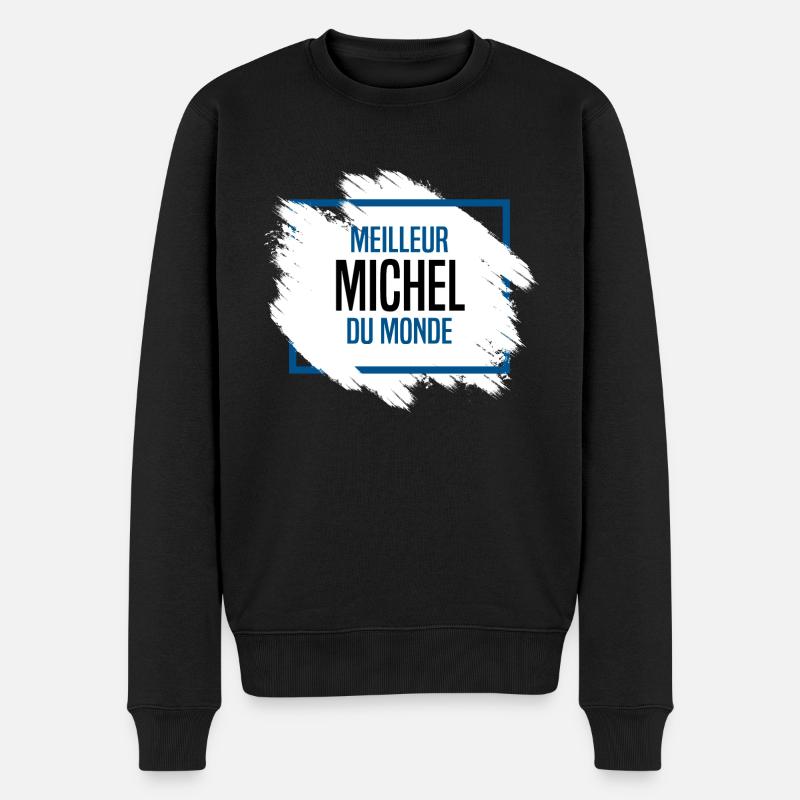 Michel - Pull Premium bio Homme - noir