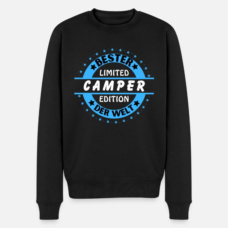 Meilleur camping-car au monde - Pull Premium bio Homme - noir