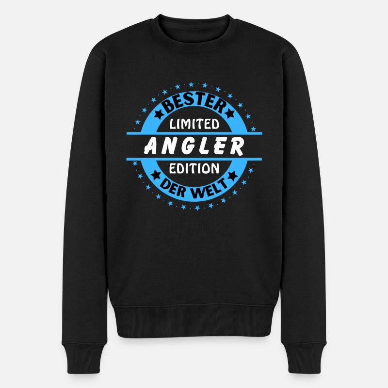 Meilleur pêcheur au monde - Pull Premium bio Homme - noir
