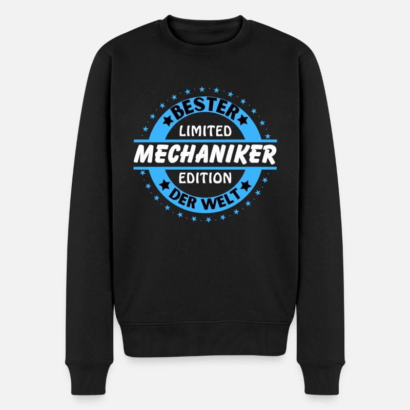 Meilleur mécanicien du monde - Pull Premium bio Homme - noir