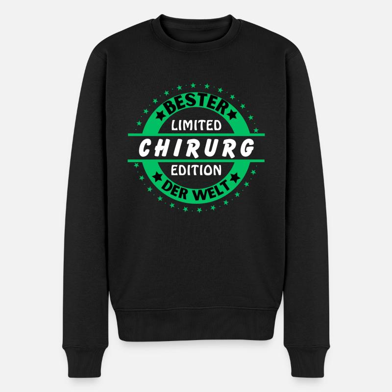 Meilleur chirurgien du monde - Pull Premium bio Homme - noir