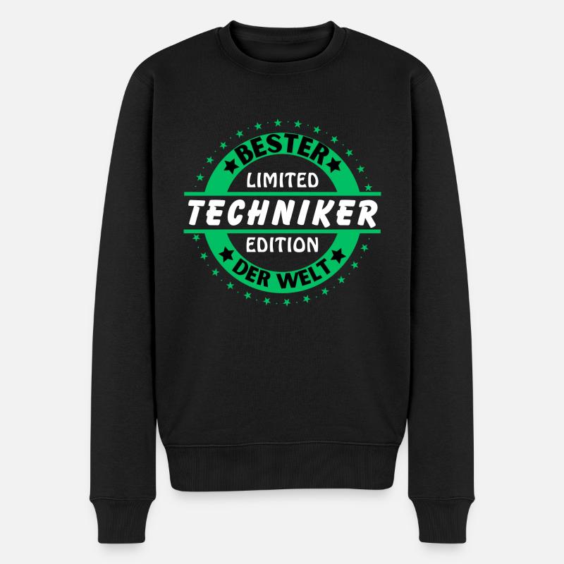 Meilleur technicien au monde - Pull Premium bio Homme - noir