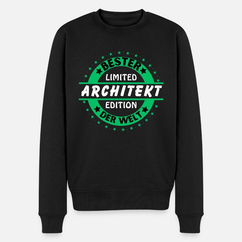 Meilleur architecte du monde - Pull Premium bio Homme - noir
