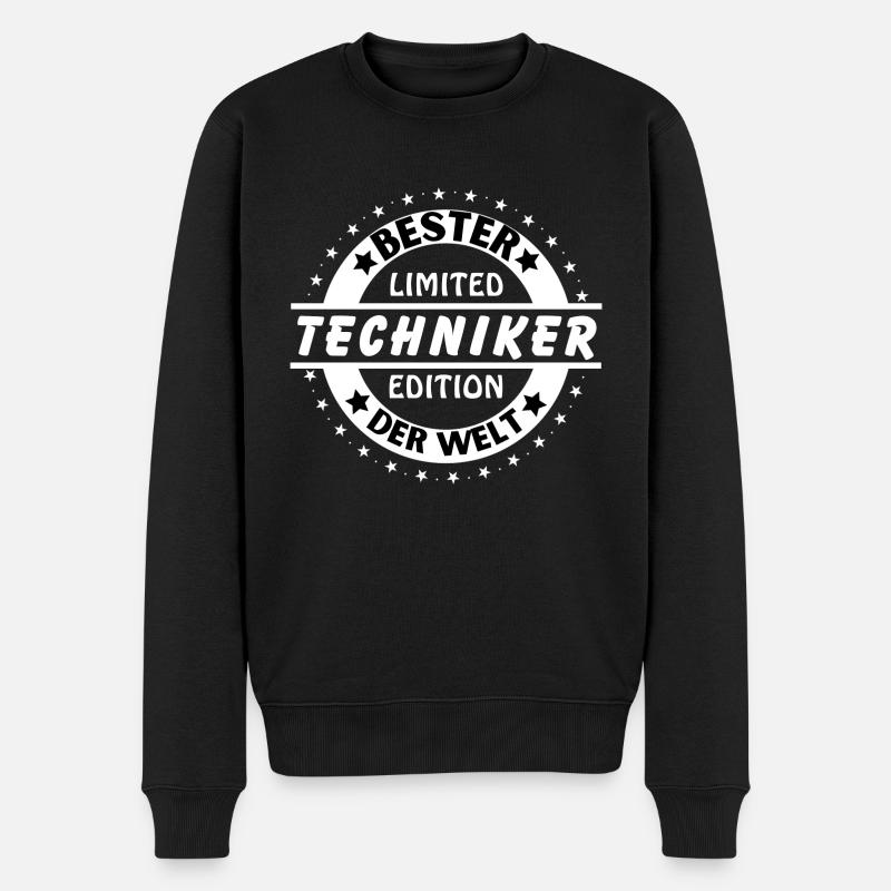 Meilleur technicien au monde - Pull Premium bio Homme - noir