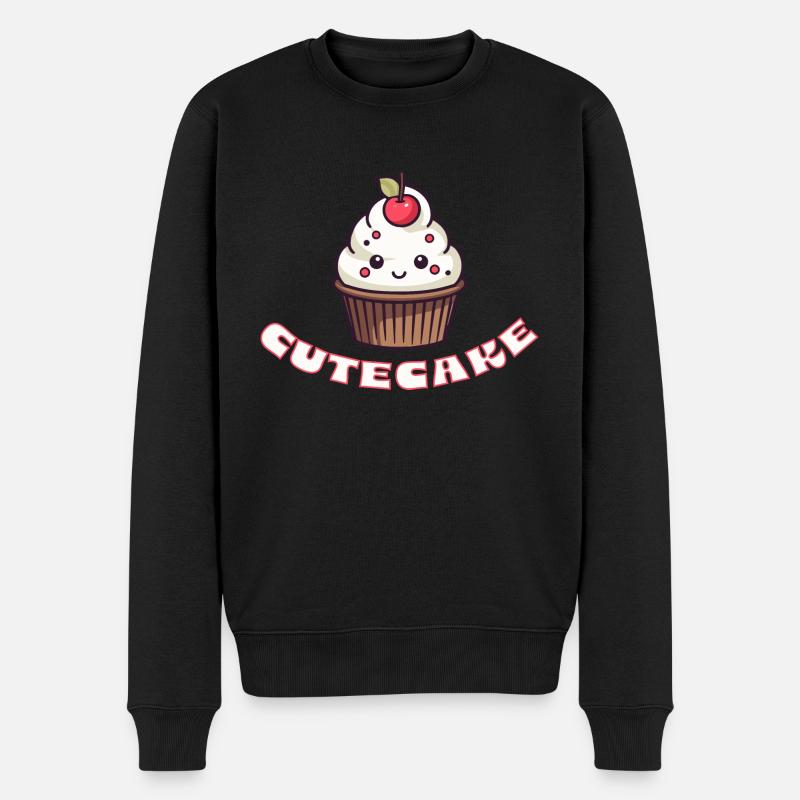 Cutecake - Pull Premium bio Homme - noir