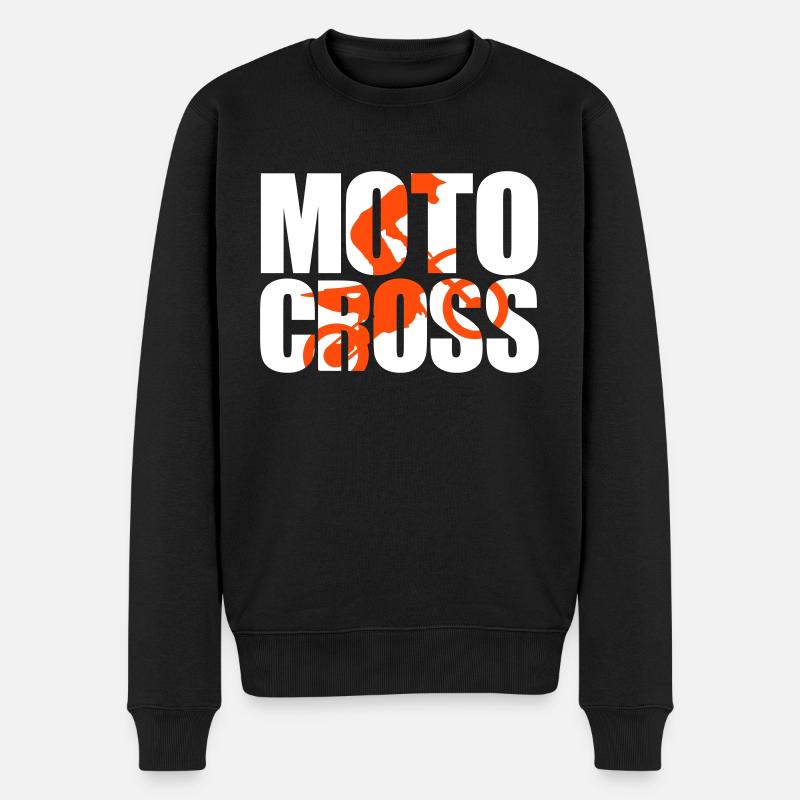 MotoCross Shadow K Rider - Pull Premium bio Homme - noir