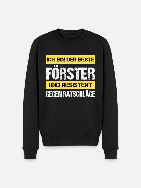 Forestier résistant - Pull Premium bio Homme - noir