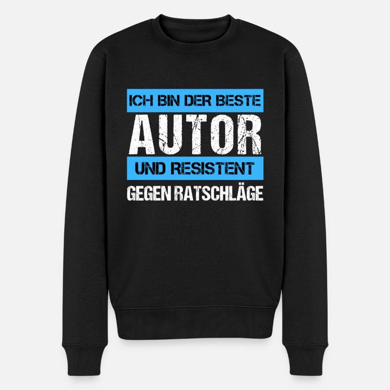 Auteur résistant - Pull Premium bio Homme - noir
