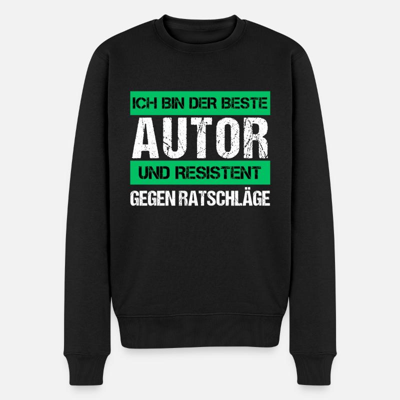 Auteur résistant - Pull Premium bio Homme - noir