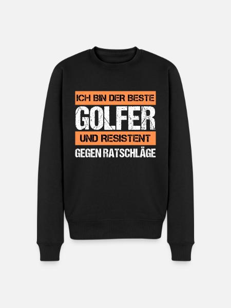 Golfeur résistant - Pull Premium bio Homme - noir