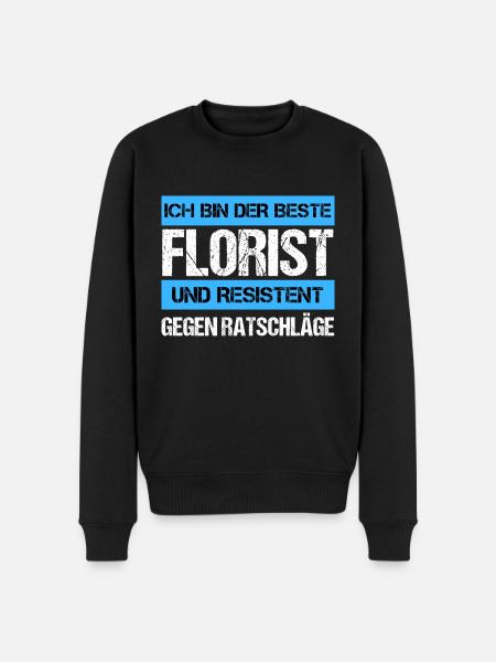 Fleuriste résistant - Pull Premium bio Homme - noir
