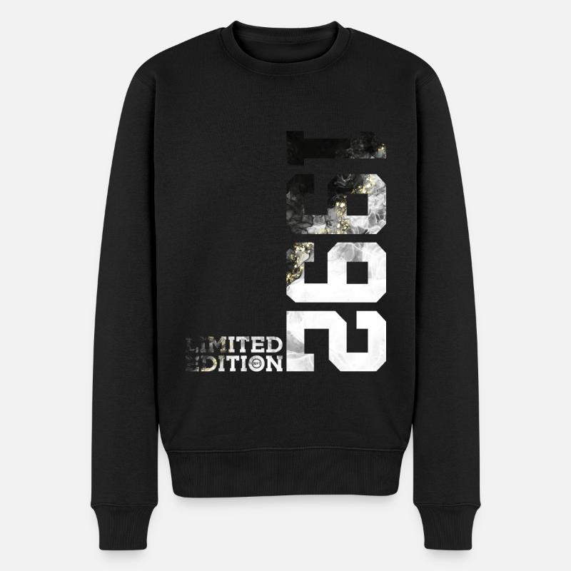 34E ANNIVERSAIRE ÉDITION LIMITÉE 1992 - Pull Premium bio Homme - noir