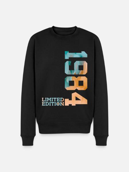 42E ANNIVERSAIRE ÉDITION LIMITÉE 1984 - Pull Premium bio Homme - noir