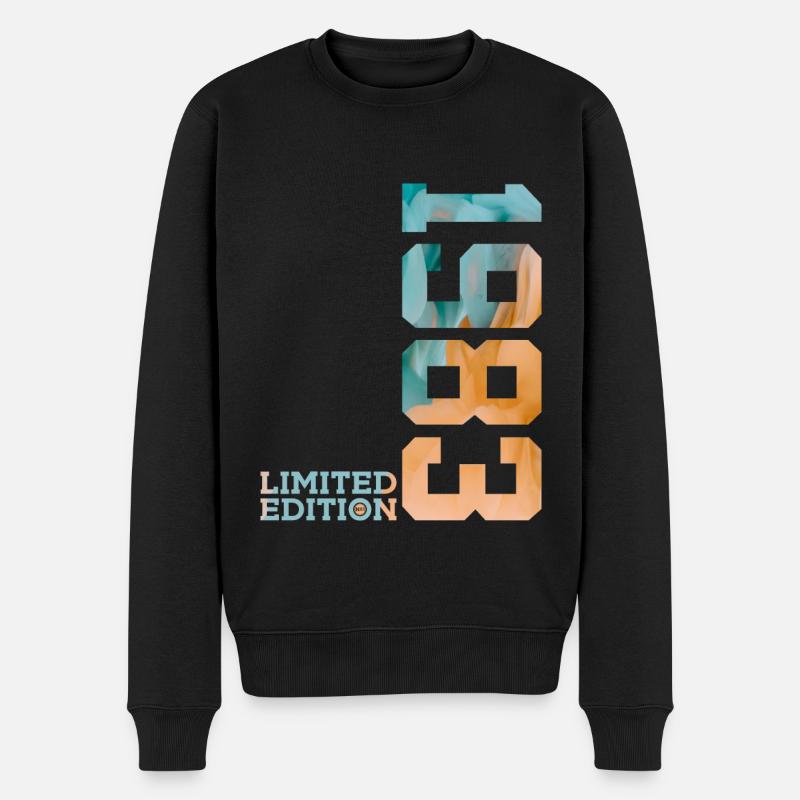 43E ANNIVERSAIRE ÉDITION LIMITÉE 1983 - Pull Premium bio Homme - noir
