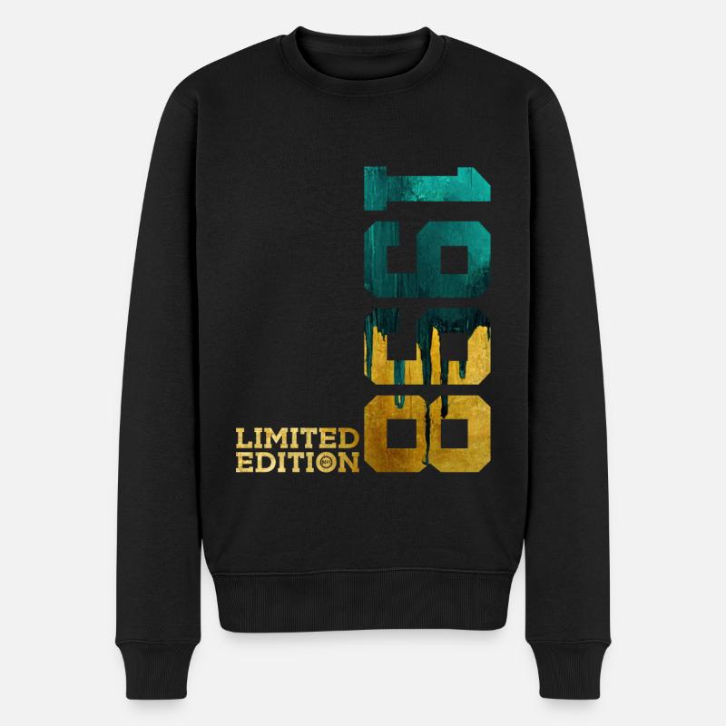 28E ANNIVERSAIRE ÉDITION LIMITÉE 1998 - Pull Premium bio Homme - noir