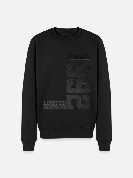 34TH BIRTHDAY LIMITED EDITION 1992 - Men's Premium Organic Jumper - black