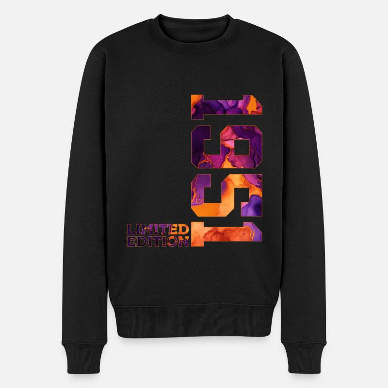 75E ANNIVERSAIRE 75E ÉDITION LIMITÉE 1951 - Pull Premium bio Homme - noir