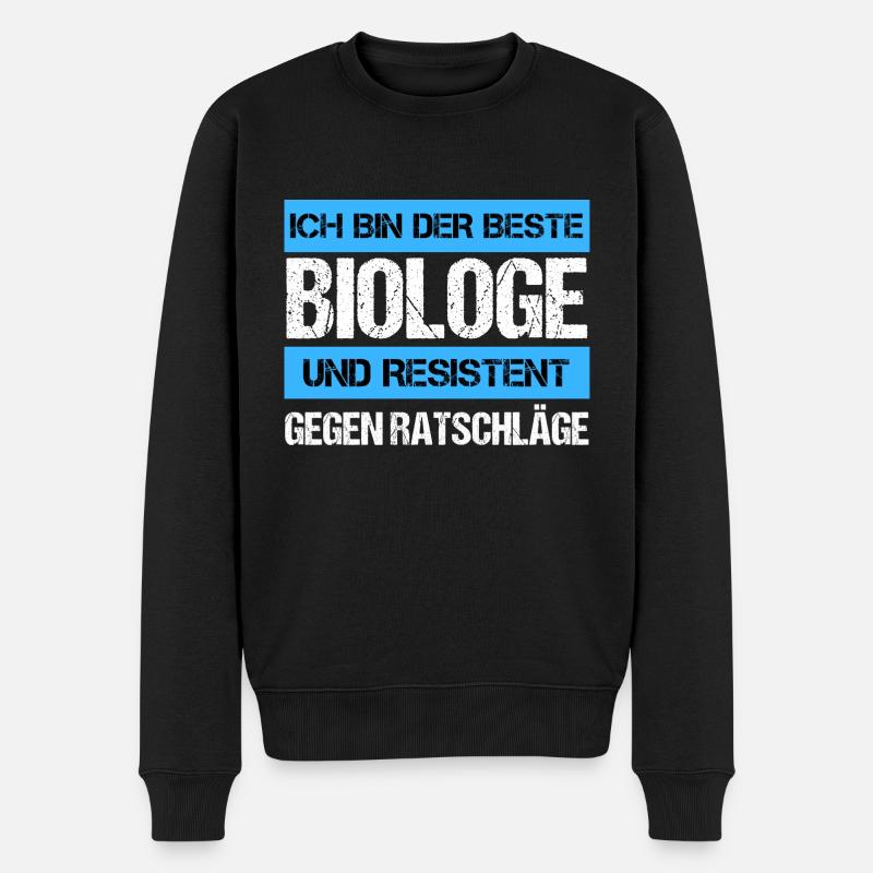 Biologiste résistant - Pull Premium bio Homme - noir