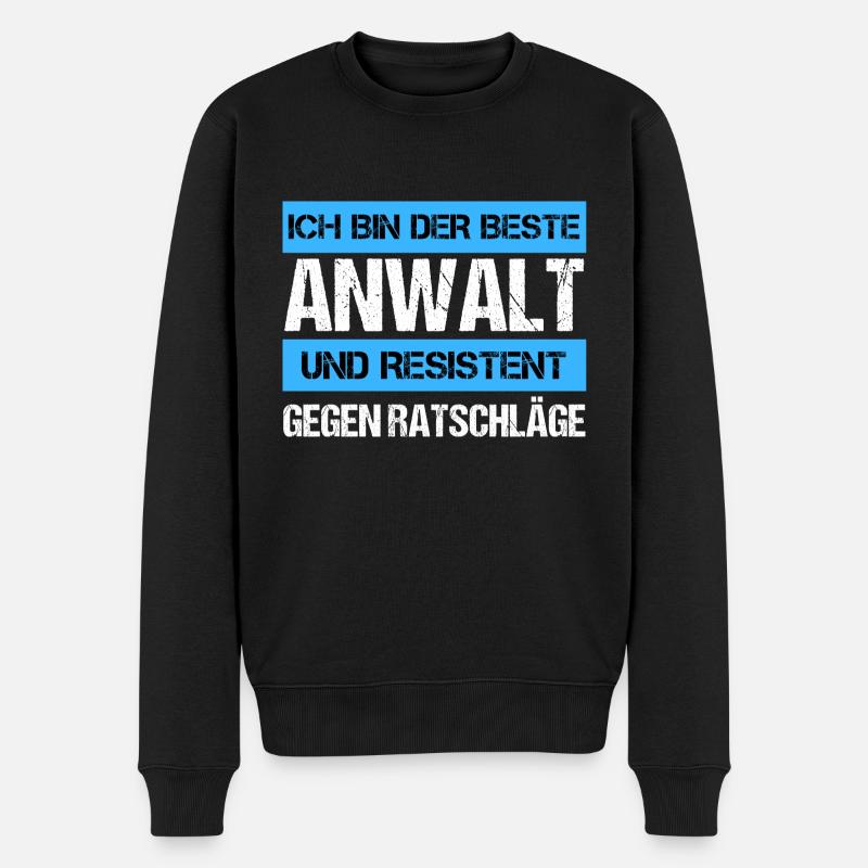 Défenseur résistant - Pull Premium bio Homme - noir