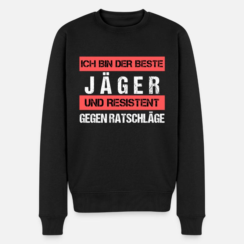 Chasseur résistant - Pull Premium bio Homme - noir