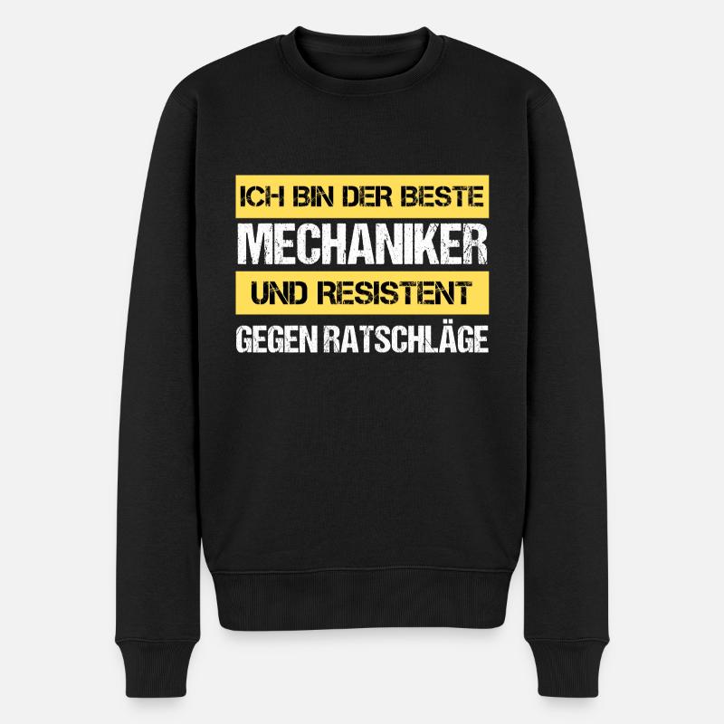 Mécanique résistante - Pull Premium bio Homme - noir