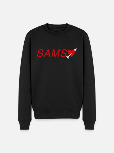 Cœurs Samsø - Pull Premium bio Homme - noir
