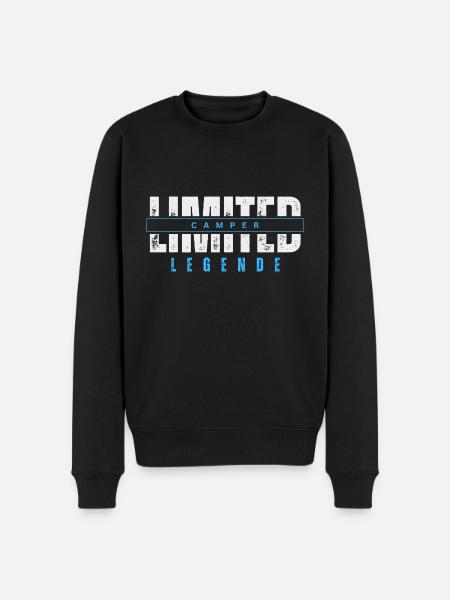 Légende limitée du camping-car. - Pull Premium bio Homme - noir