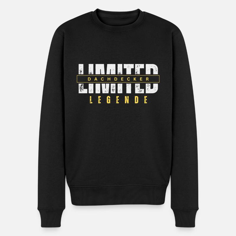 Légende limitée des couvreurs. - Pull Premium bio Homme - noir