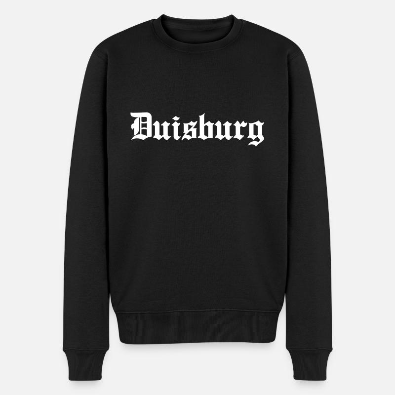 Duisburg - Pull Premium bio Homme - noir