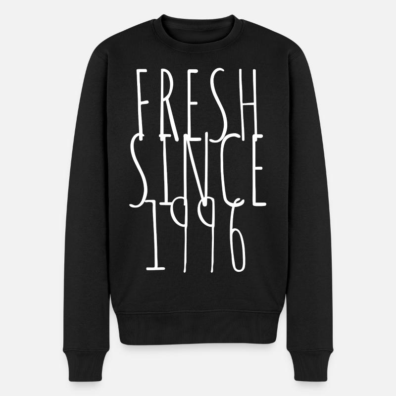 Fresh since 1996 - Männer Premium Bio Pullover - Schwarz