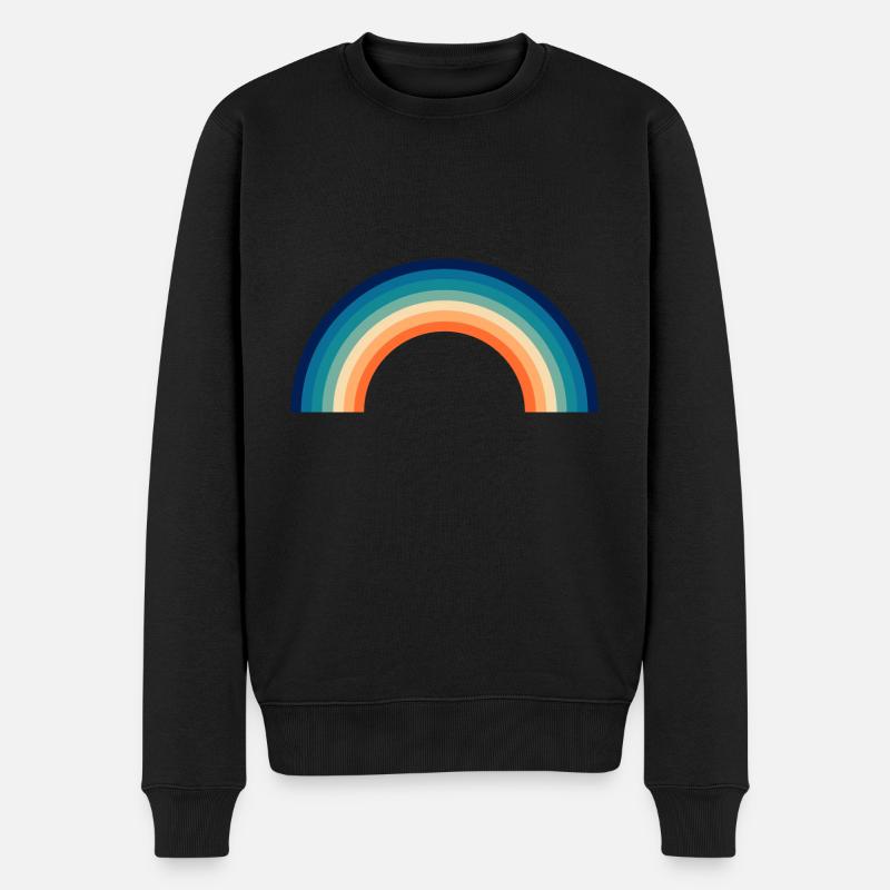 Rainbow Kids Rétro - Pull Premium bio Homme - noir