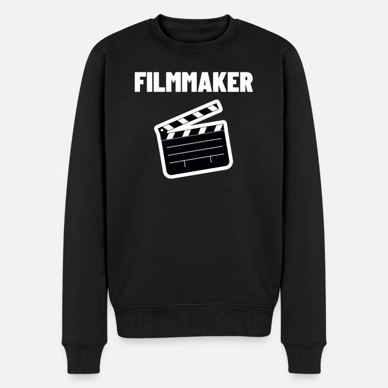 Cinéaste Vidéaste Cinéaste Cinéma TV Cadeau - Pull Premium bio Homme - noir