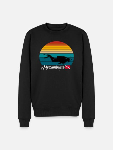 Mozambique Scuba Diving Poison - Men's Premium Organic Jumper - black