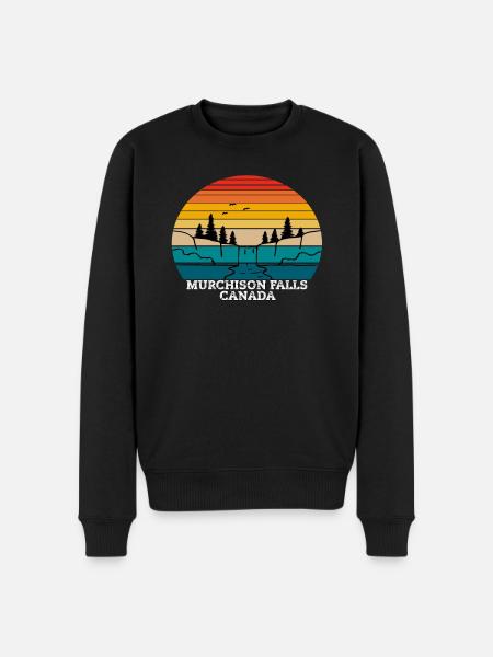 Murchison Falls Canada - Pull Premium bio Homme - noir
