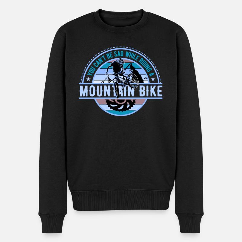 Unbenanntes Projekt 81 - Männer Premium Bio Pullover - Schwarz