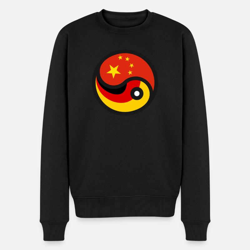 L'amitié germano-chinoise - Pull Premium bio Homme - noir