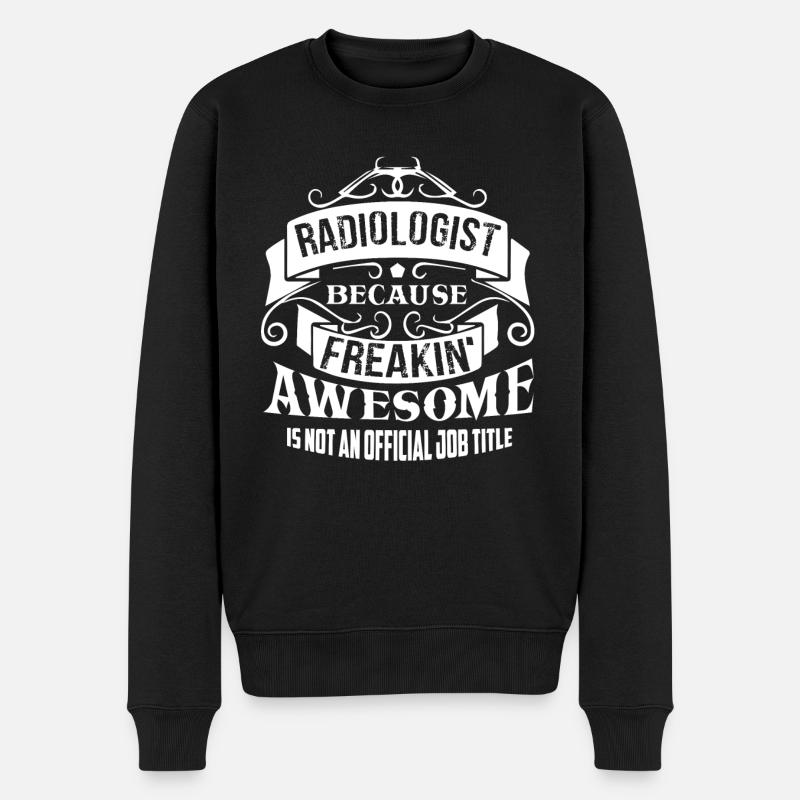 Titre d’emploi de radiologiste radiologiste - Pull Premium bio Homme - noir