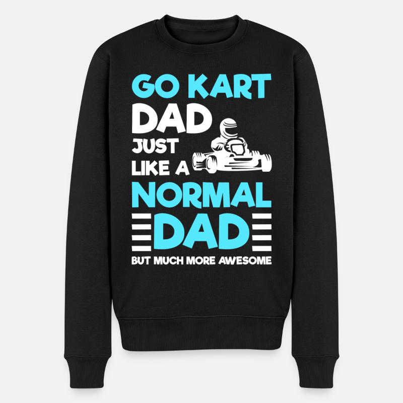 Course de karting - Pull Premium bio Homme - noir