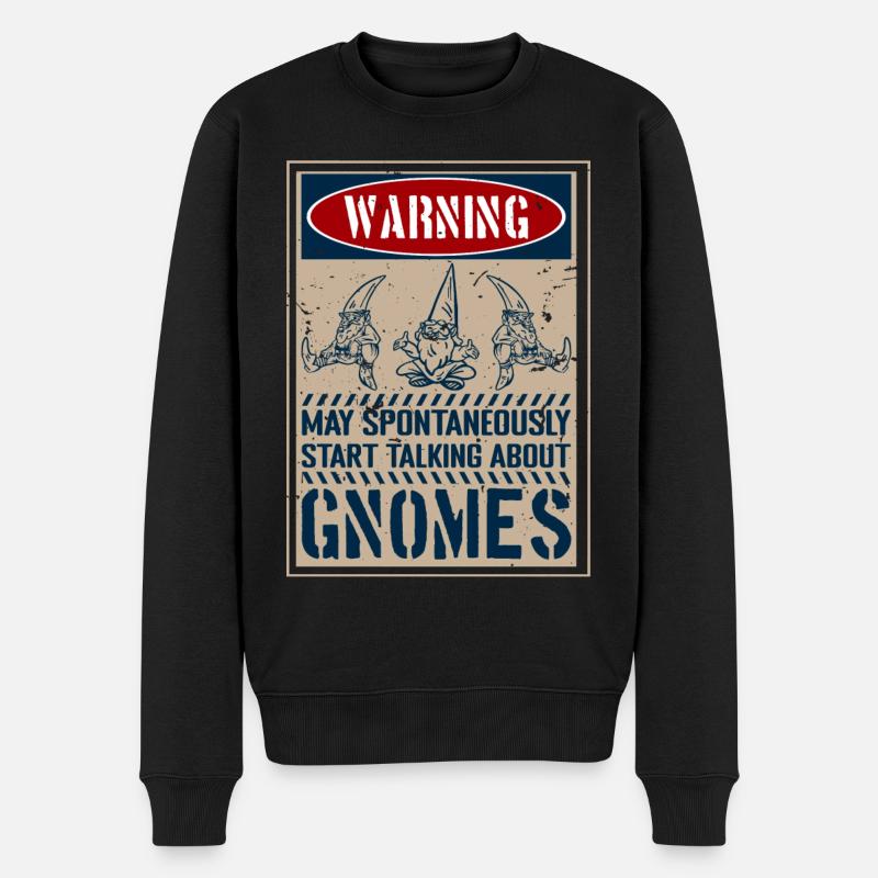Nain de jardin Gnome - Pull Premium bio Homme - noir