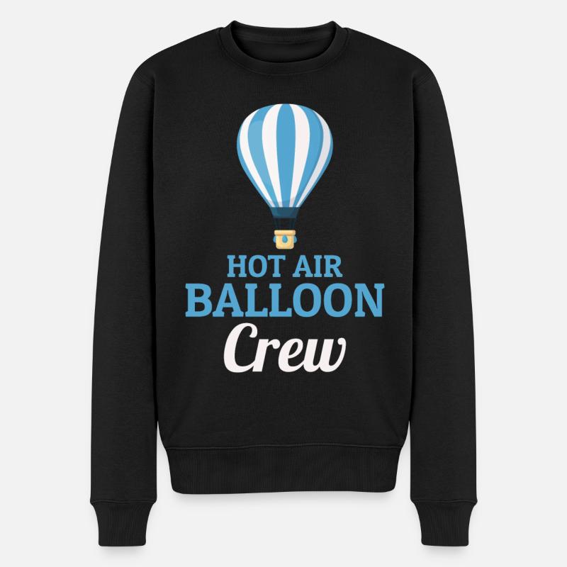 Montgolfière Montgolfière Montgolfière - Pull Premium bio Homme - noir