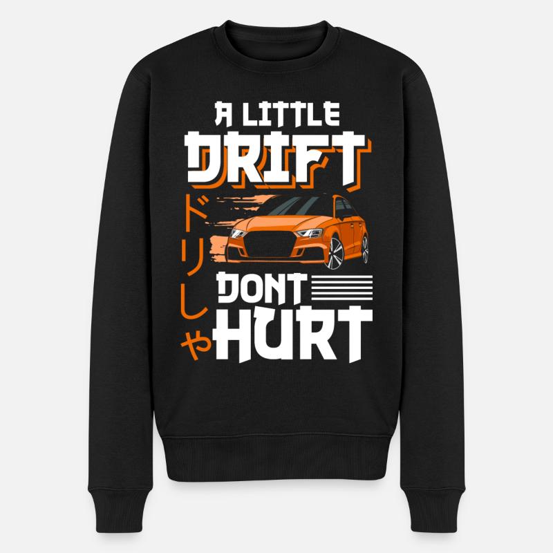 Dérive transversale - Pull Premium bio Homme - noir