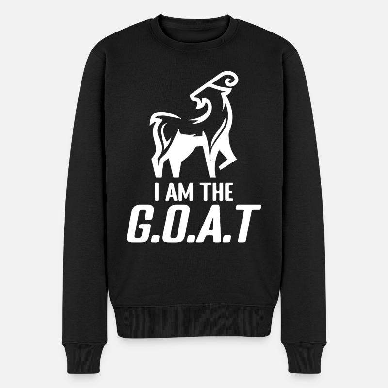 I Am The Goat - Pull Premium bio Homme - noir